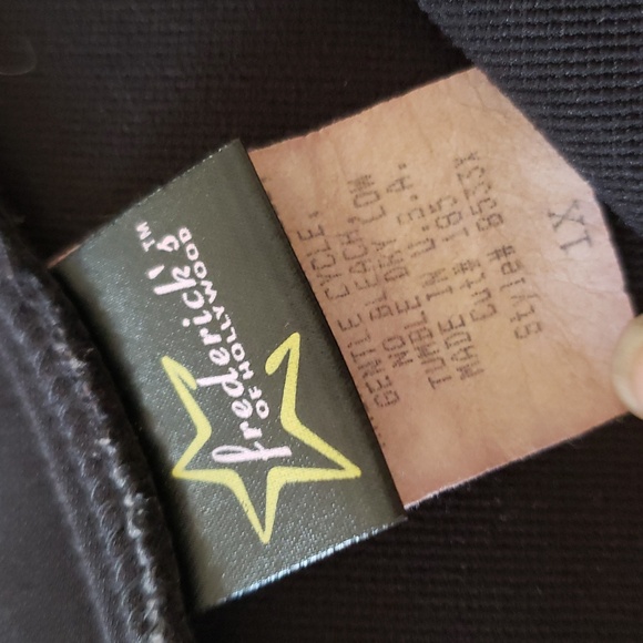 Vintage 90's Frederick's Of Hollywood Bodycon Black Dress Size XL - Picture 9 of 11